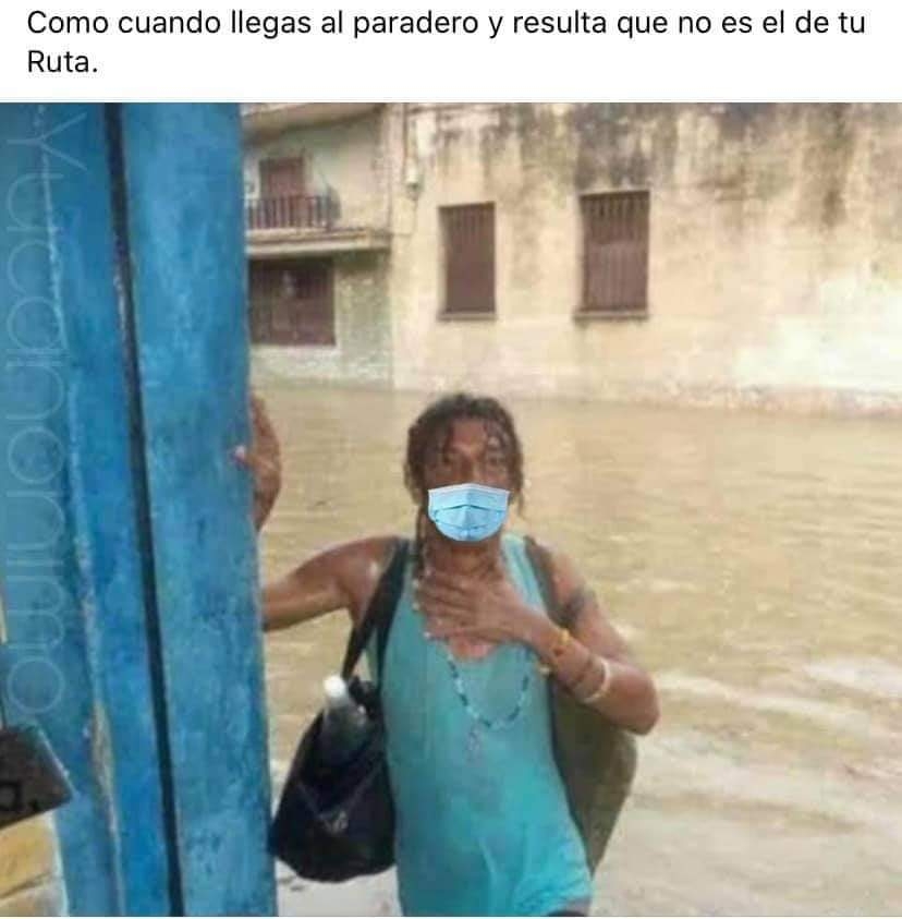 Lluvia y Plan de Movilidad dejan memes en Mérida