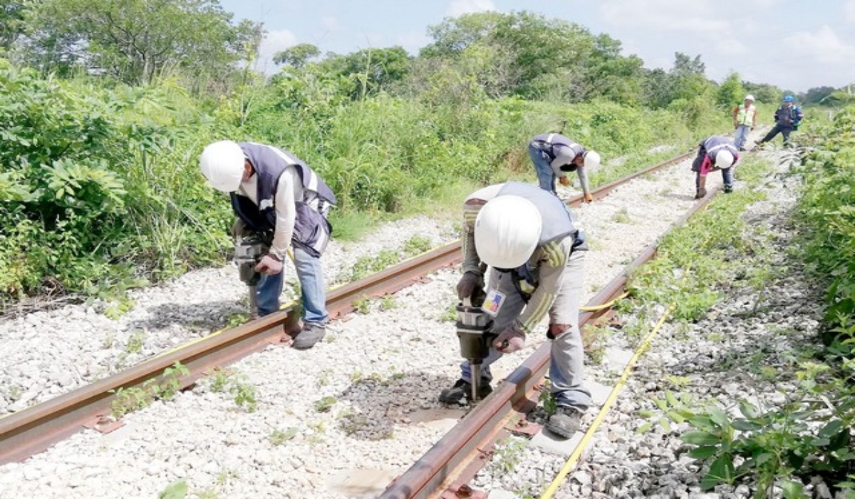 Reanudan trabajos del Tren Maya en el Tramo II Escárcega-Calkiní