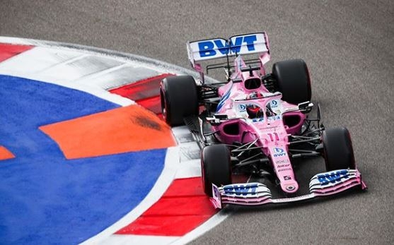 Checo Pérez queda en cuarto lugar del Gran Premio de Rusia