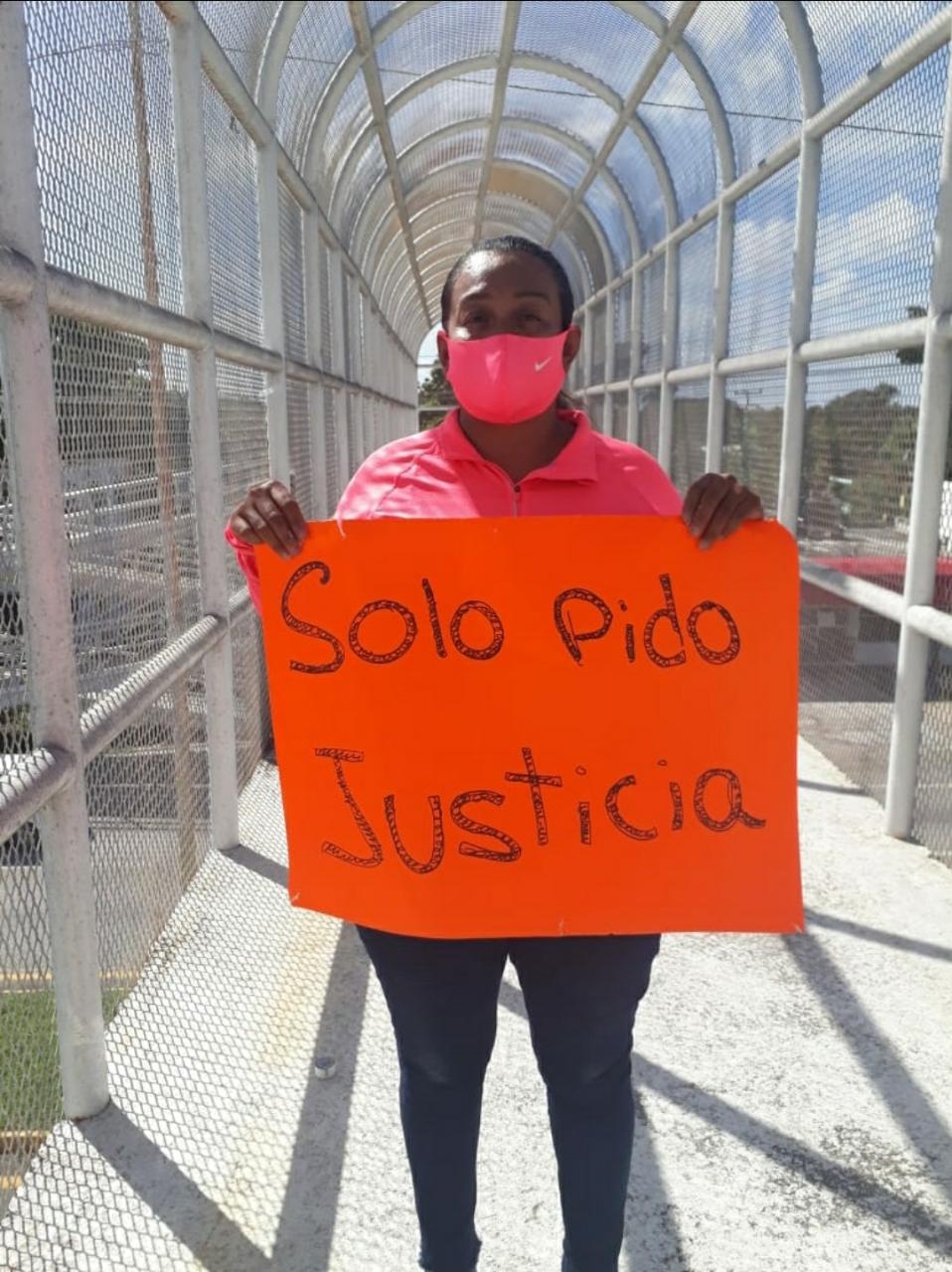 Mujer exige justicia con huelga de hambre en Huay-Pix