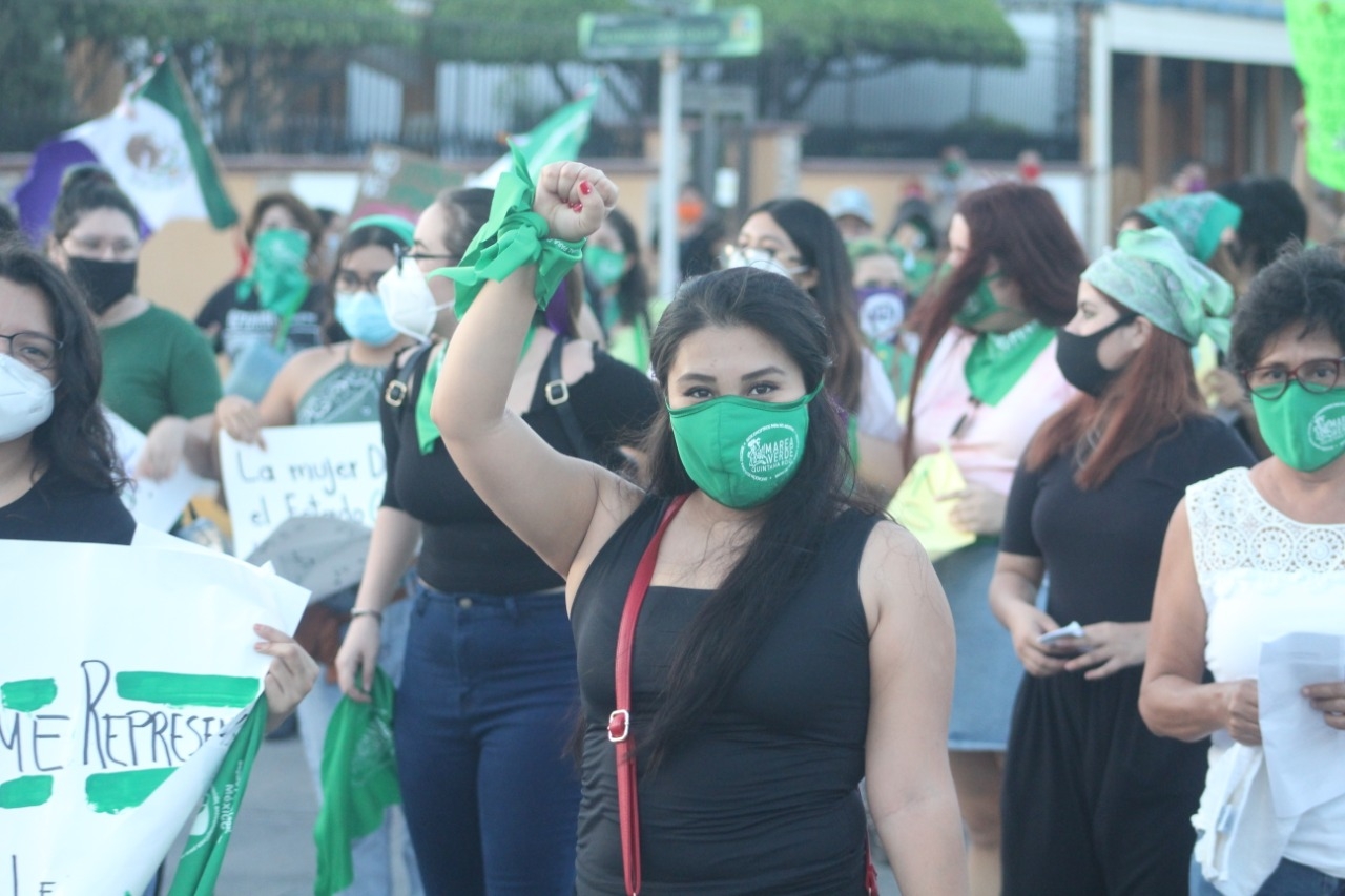 Desde Chetumal, mujeres piden legalizar el aborto