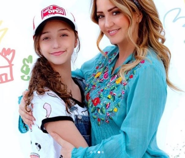 Andrea Legarreta anuncia el debut de su hija menor en una telenovela de Televisa