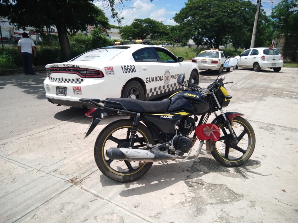 Motociclista atropella a peatón presuntamente ebrio en carretera Mérida-Umán