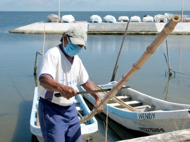 Jimba, arte de pesca originaria de Campeche
