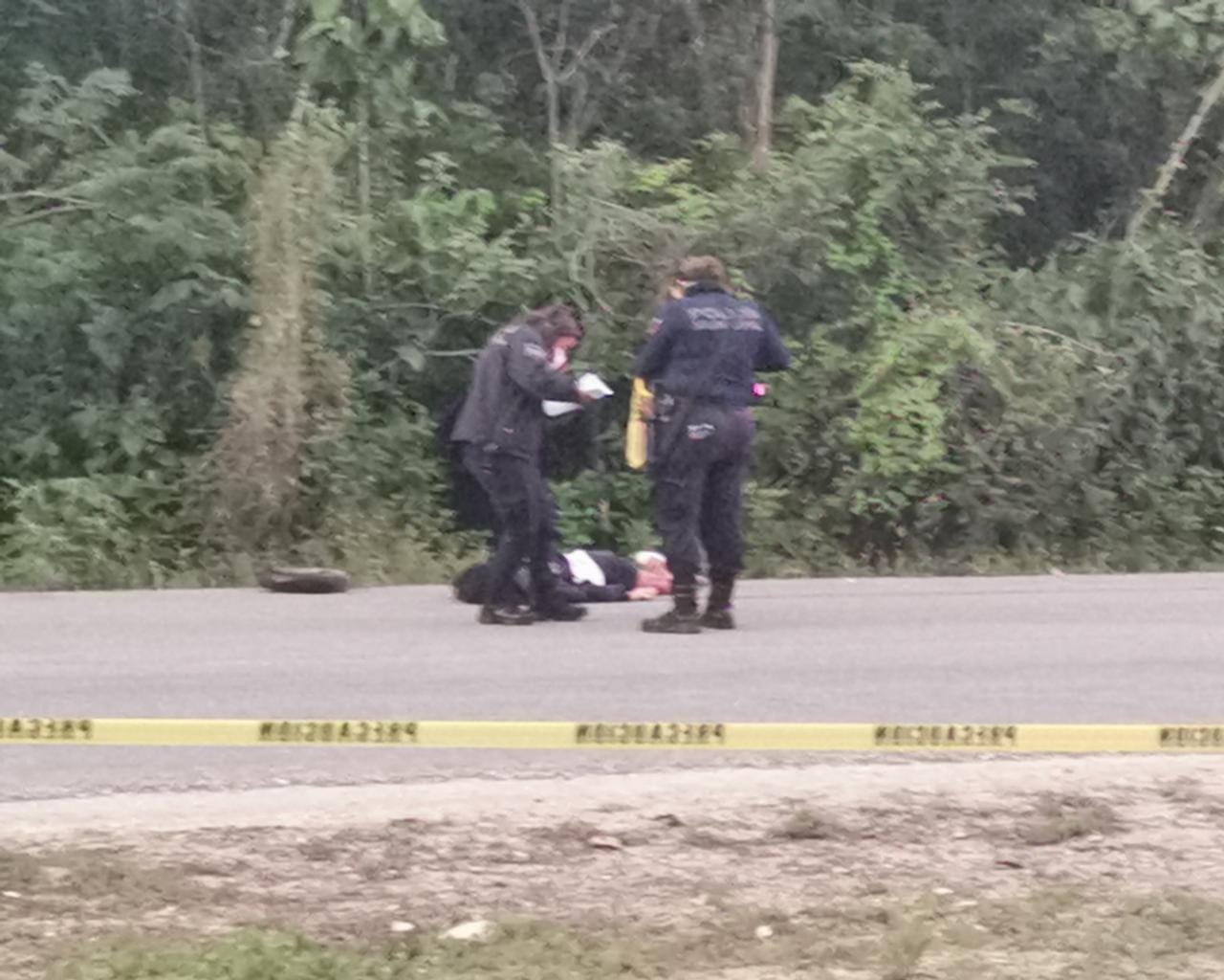 Muere mujer motociclista al ser impactada por una camioneta en Playa del Carmen