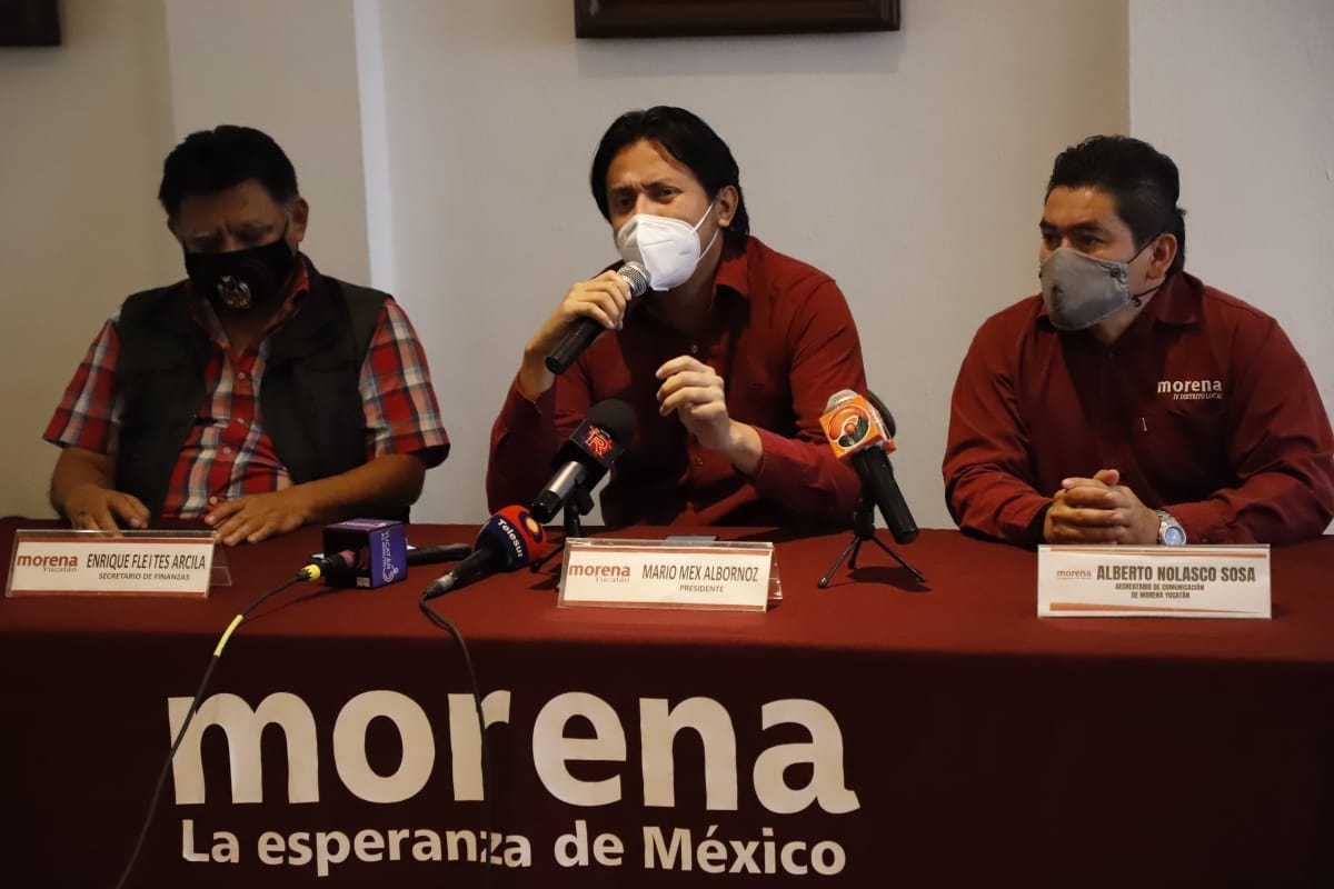 Se registran aspirantes a diputados federales por Morena en Yucatán