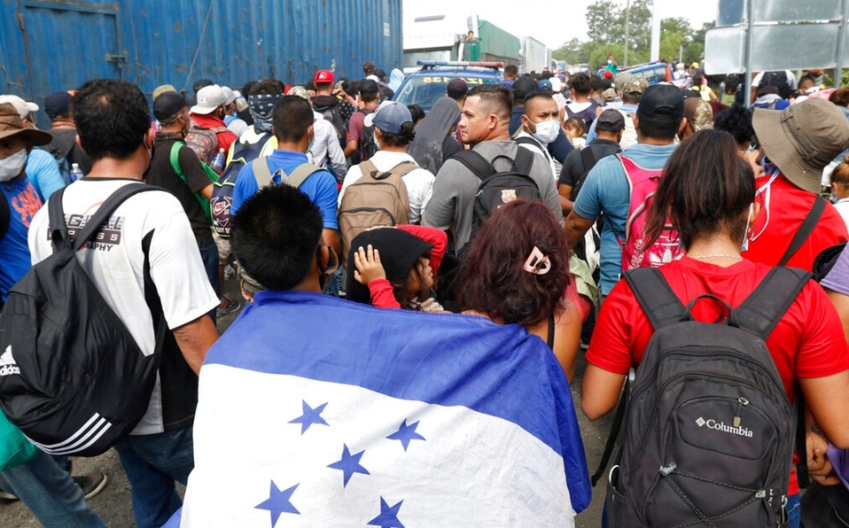 La caravana de migrantes decidió retomar su ruta hacia Oaxaca y abortar el plan de movilizarse hacia el Golfo de México