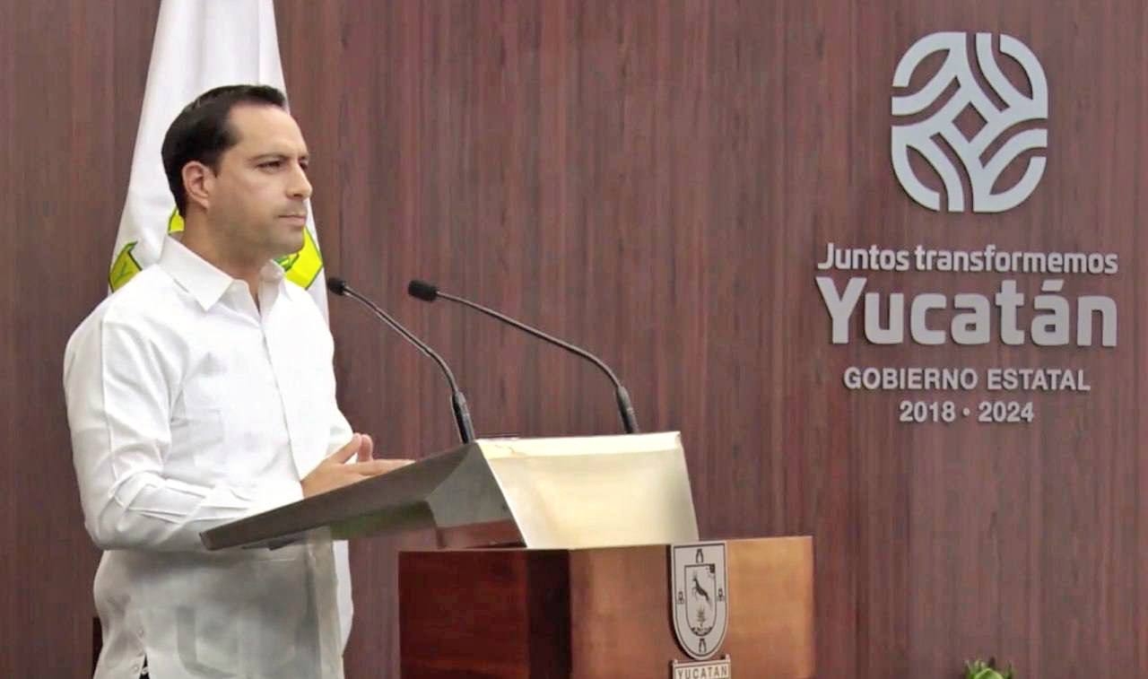El gobernador yucateco comenzó su gobierno en 2018