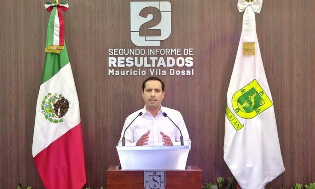 Gobernadores felicitan a Mauricio Vila por Segundo Informe de Gobierno en Yucatán