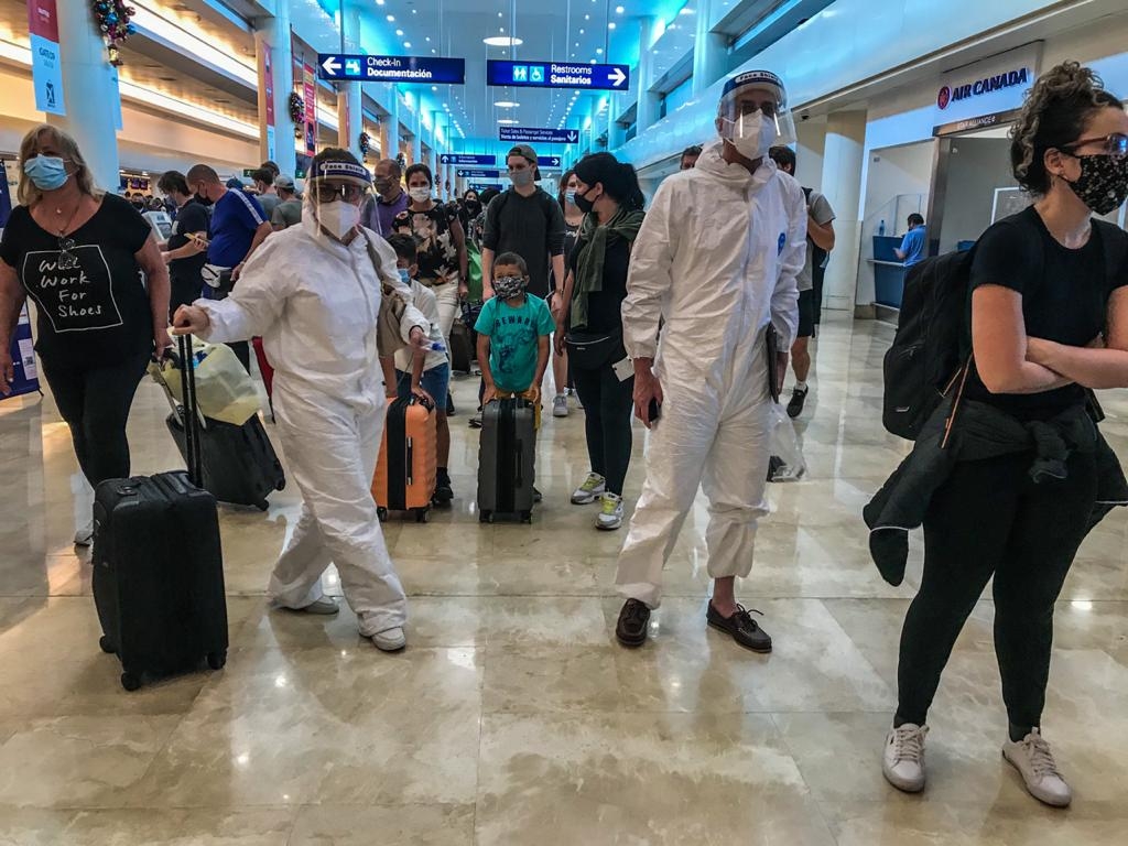 Reinicia ruta aérea procedente de España hacia el Aeropuerto de Cancún