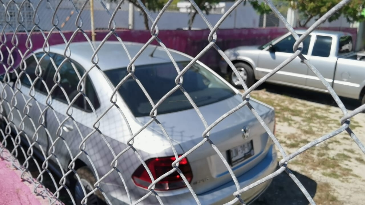 Aseguran auto con reporte de robo en Campeche