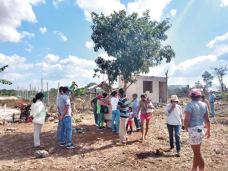 Denuncian despojo de tierras por construcción de fraccionamiento en Kanasín