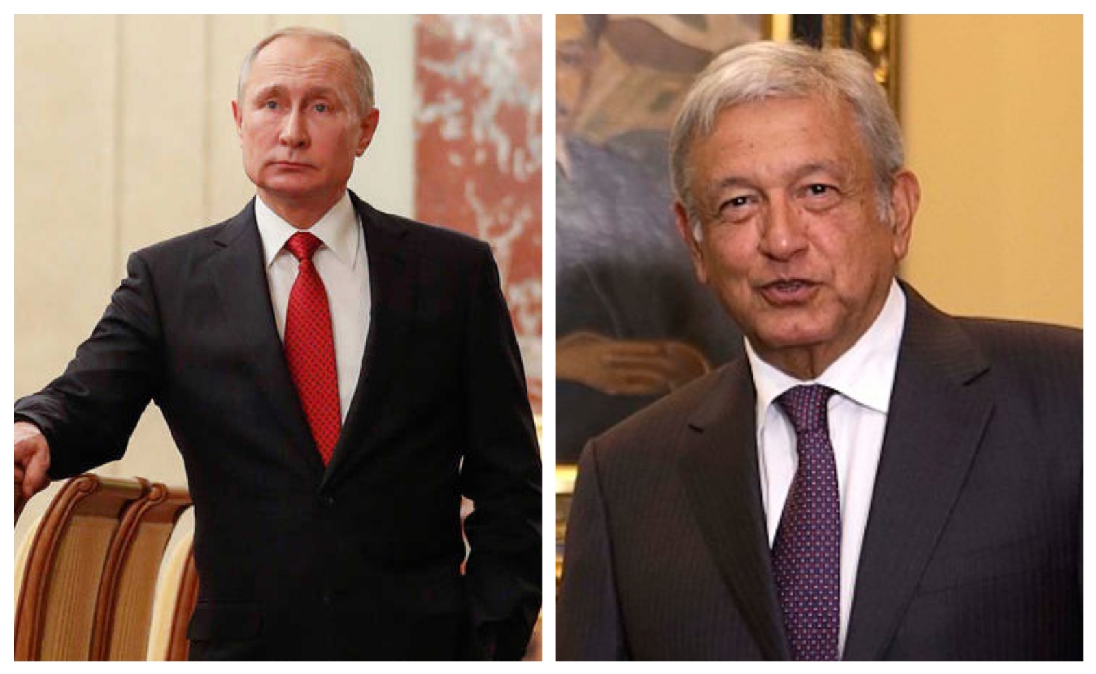 López Obrador y Vladímir Putin acuerdan llegada de vacuna Sputnik V a México