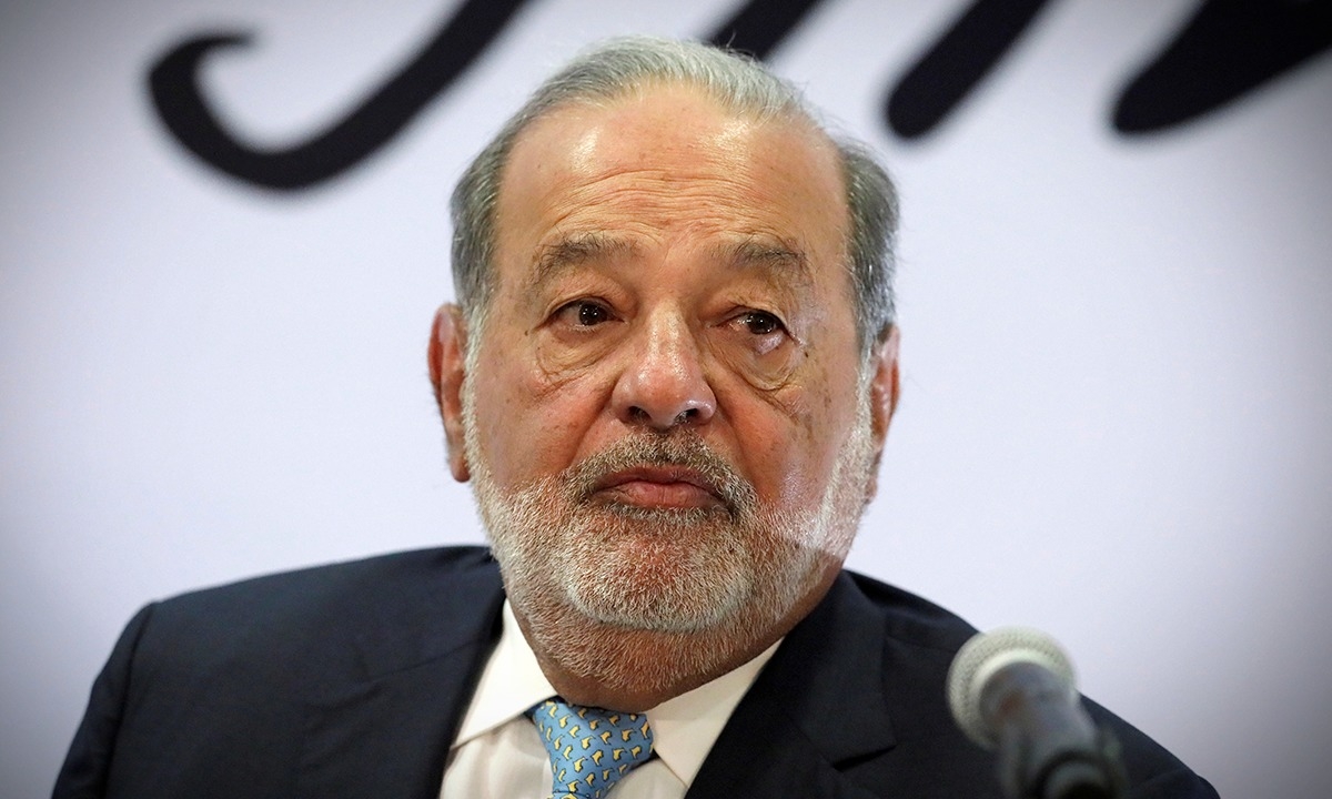 Confirman que Carlos Slim dio positivo a COVID-19