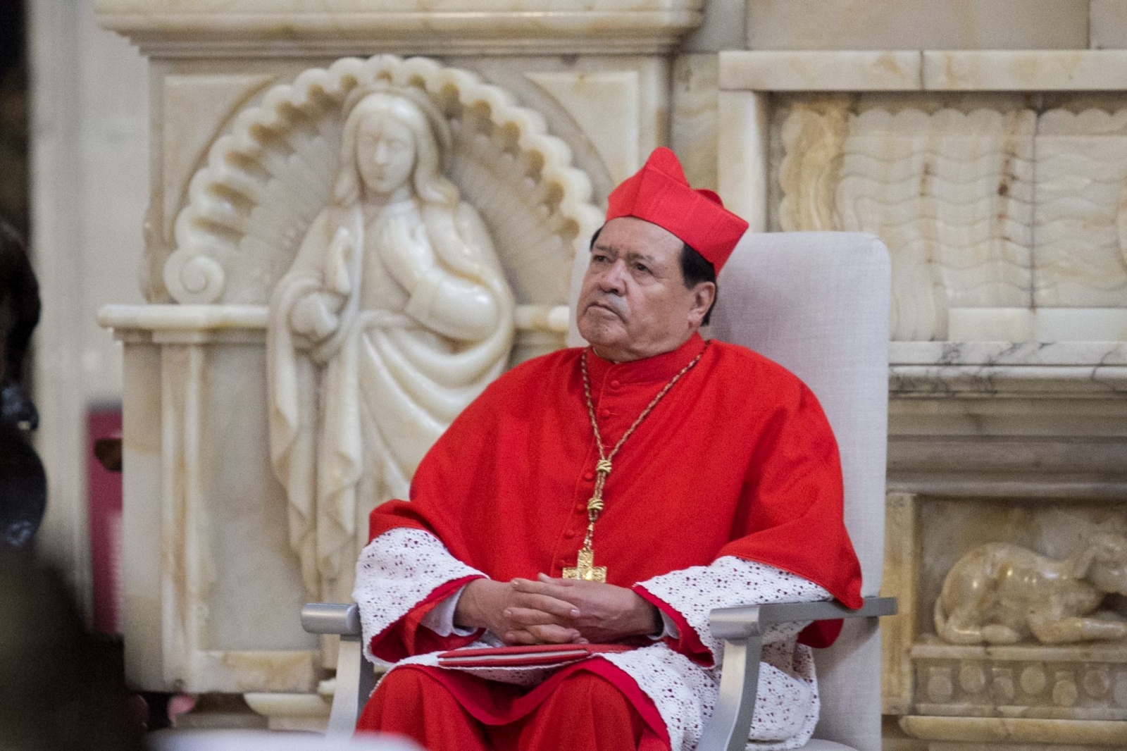El cardenal recibió los Santos Óleos hace unos días