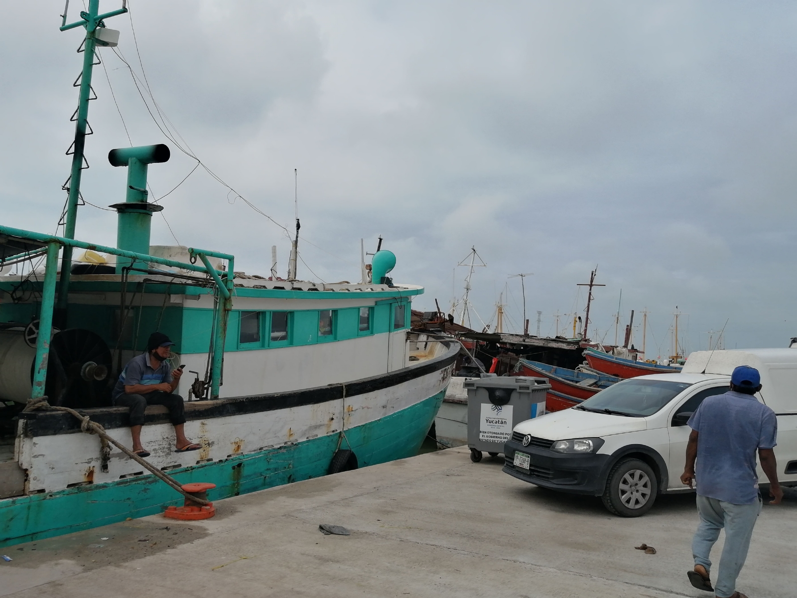 Frente Frío 32 deja afectaciones a pescadores de Progreso