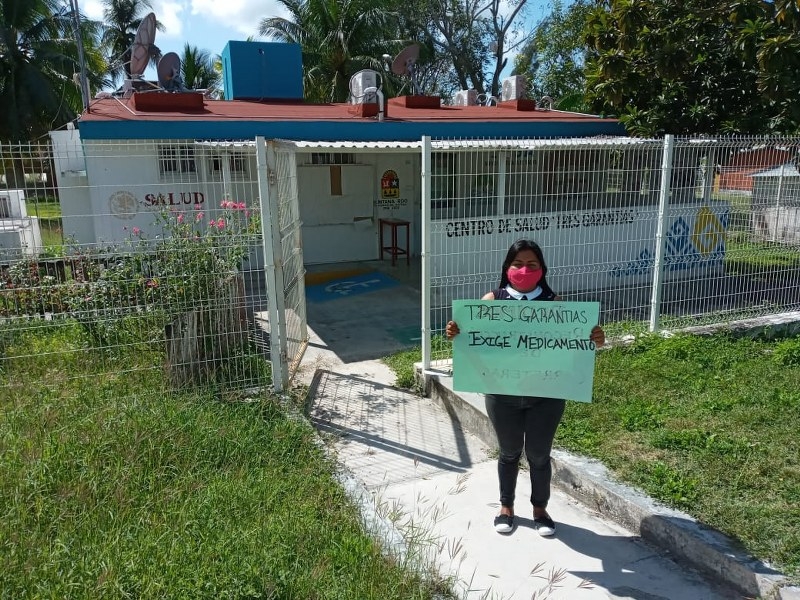 Habitantes de comunidades de Othón P. Blanco exigen surtir medicamentos
