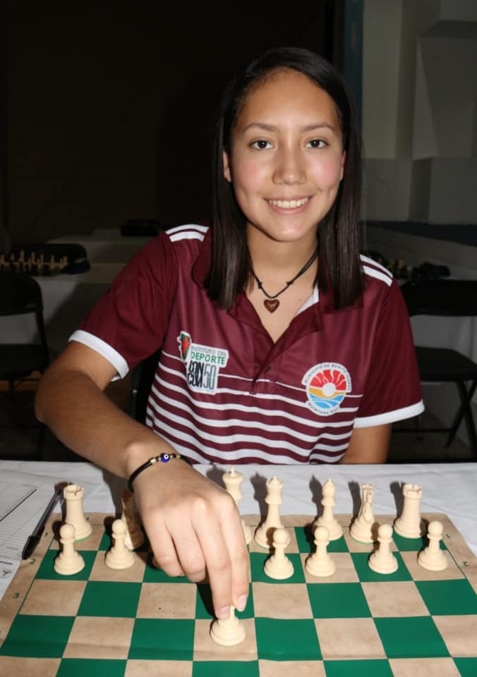Chetumaleña Bertha Hiromi Carrillo es una de las mejores jugadoras de ajedrez en el país