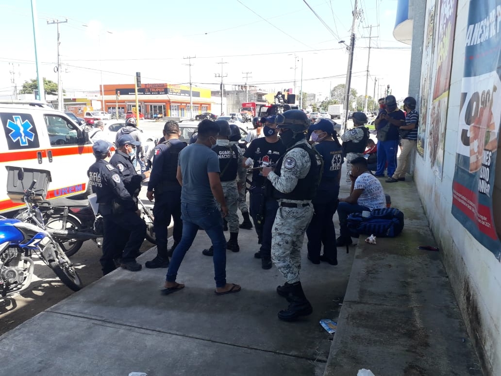 Motociclista resulta herido tras choque en Chetumal