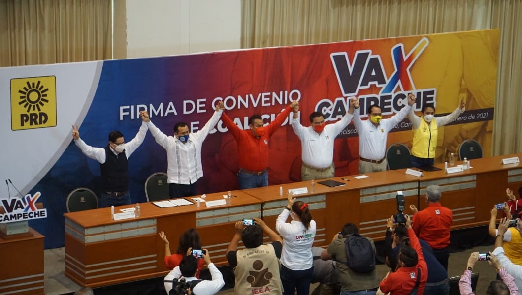Alianza ‘Va X Campeche’ seguirá vigente en el estado