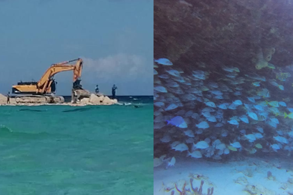 La Marina de Xcaret causó molestia entre pescadores y ambientalistas, por el daño que se puede provocar a los arrecifes