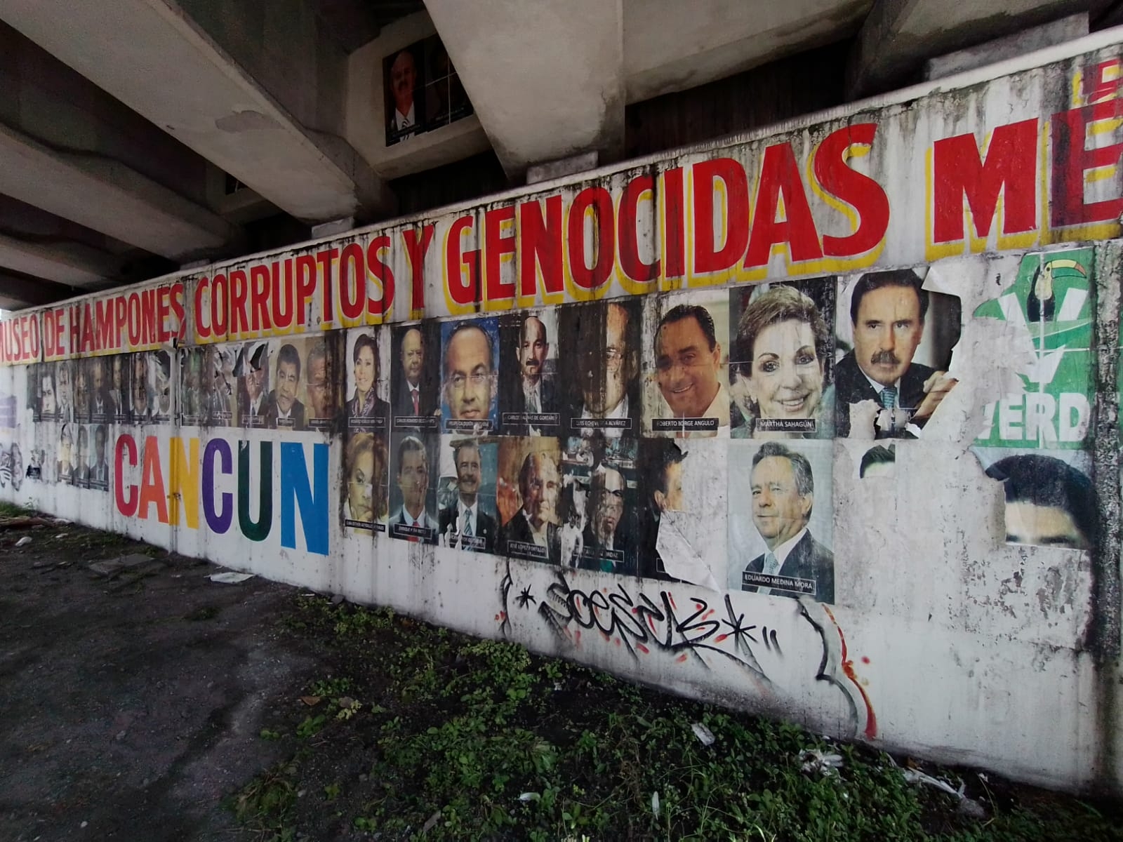 Activistas restaurarán el 'Museo de los Corruptos' ubicado en Cancún