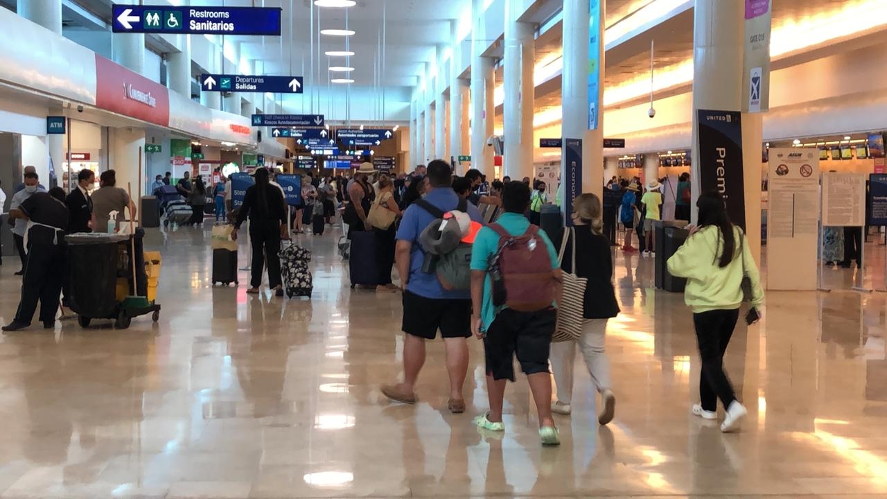 El Aeropuerto Internacional de Cancún tendrá programados 392 vuelos para este 10 de octubre