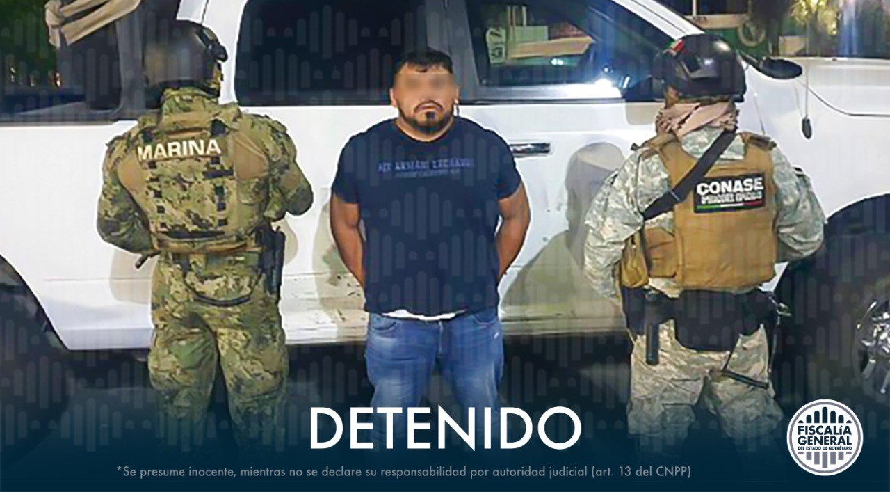 Detienen a ‘El Rex’, presunto líder huachicolero que operaba en Querétaro e Hidalgo