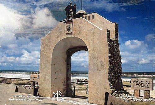 La Puerta de Mar ha sido uno de los testigos fieles del crecimiento de la ciudad de Campeche