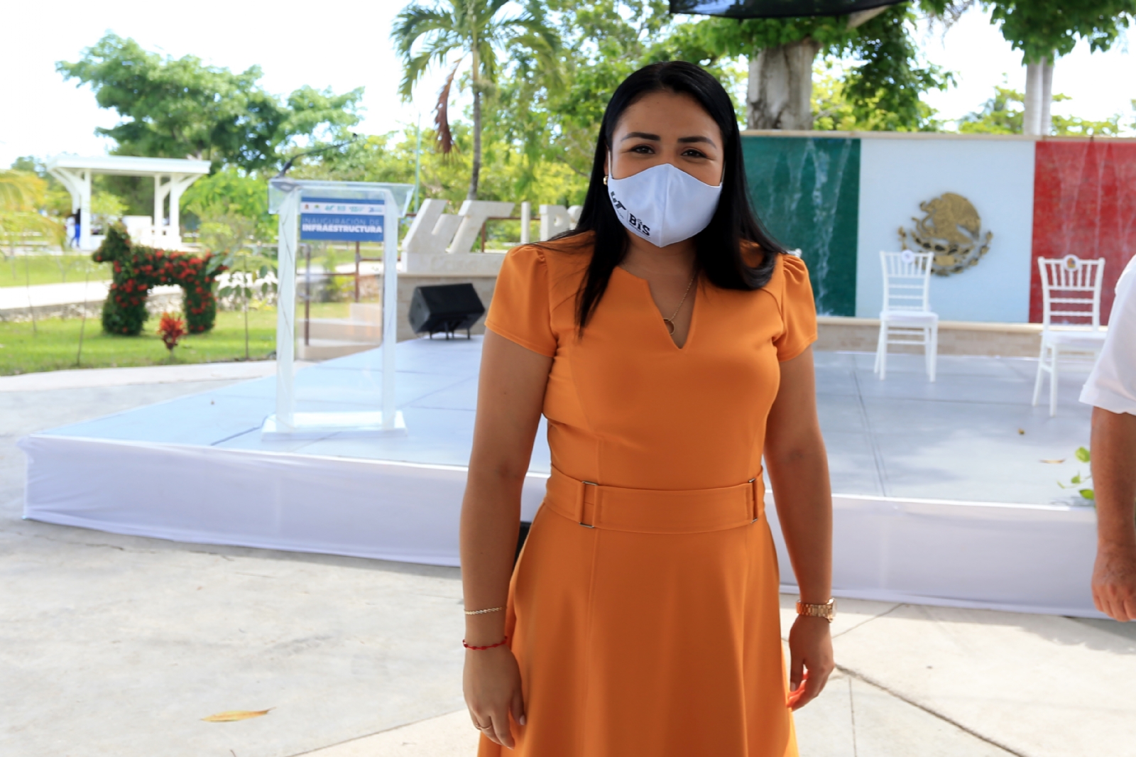 La Alcaldesa de Puerto Morelos, Blanca Merari, indicó que aún se trabaja en la entrega-recepción del municipio