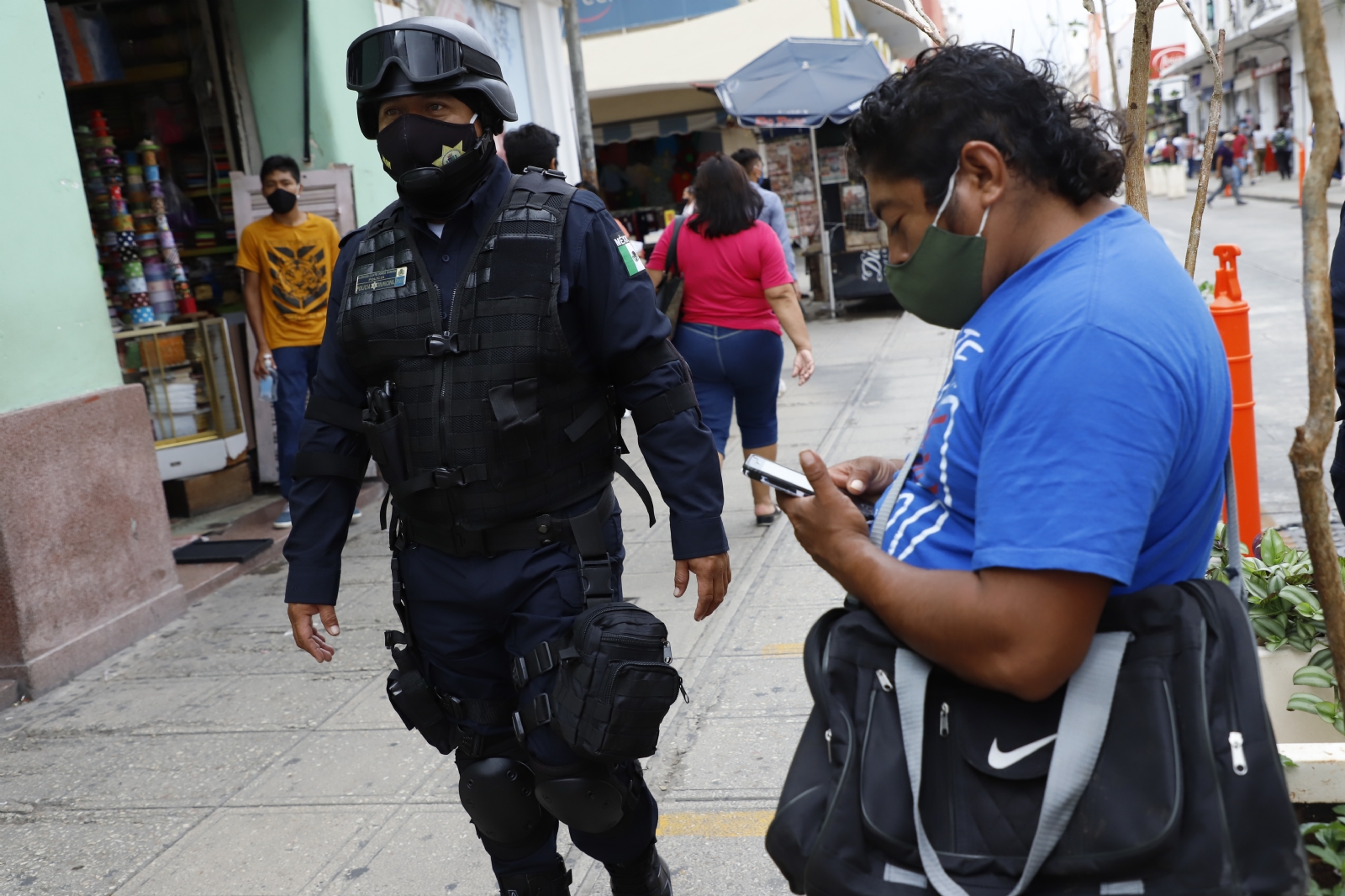 De acuerdo con la ENSU, en nueve meses cayó la confianza de los habitantes de la capital yucateca a los agentes del orden, al pasar del 63.9 a 46.4%