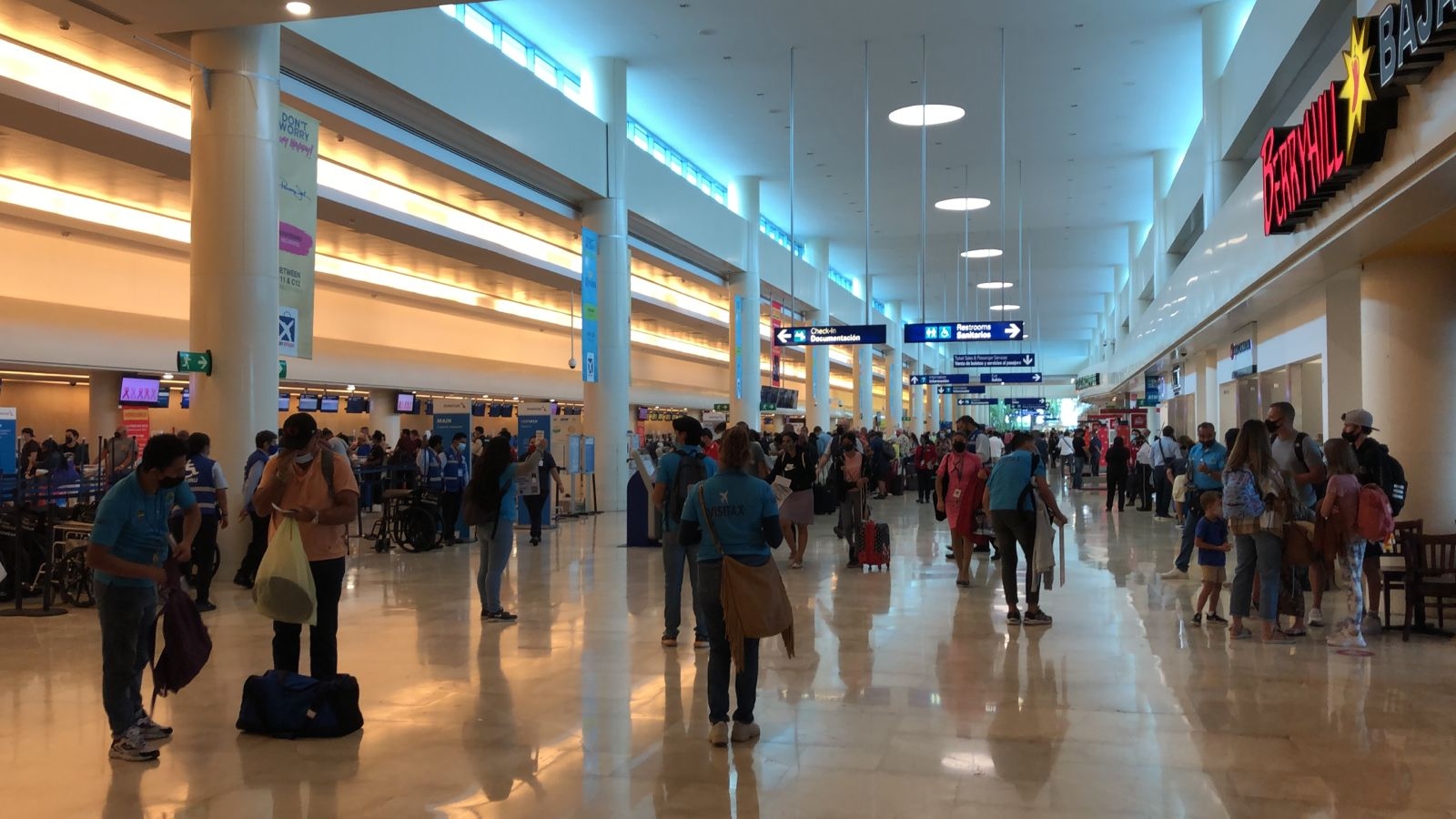 Asur reporta 473 vuelos programados en el aeropuerto de Cancún