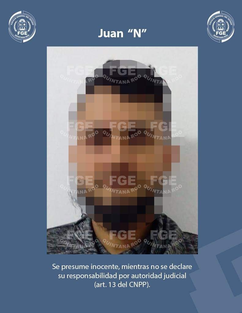 Sentencian a 24 años de prisión a Juan 'N' por feminicidio de su esposa en Chetumal