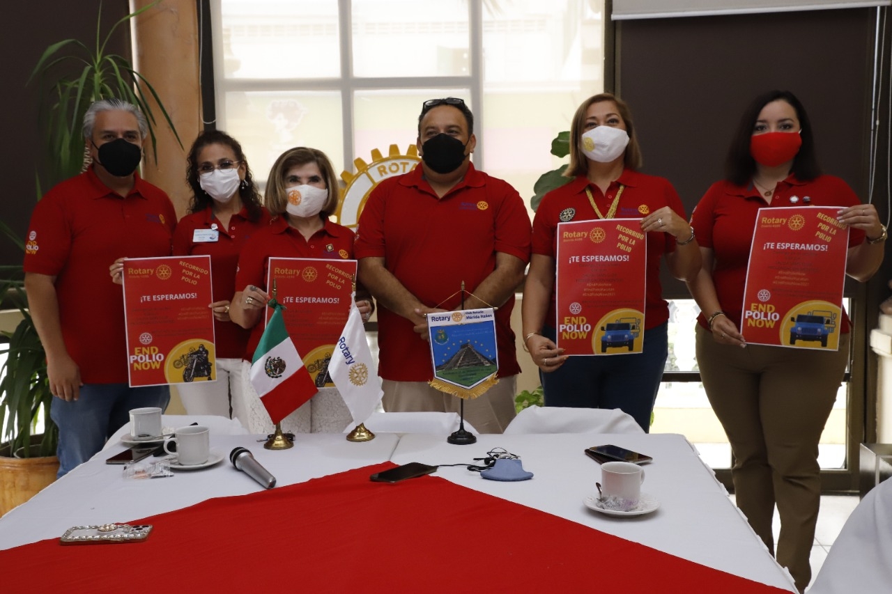 Rodada contra la polio en Mérida, evento que busca apoyar esta enfermedad viral