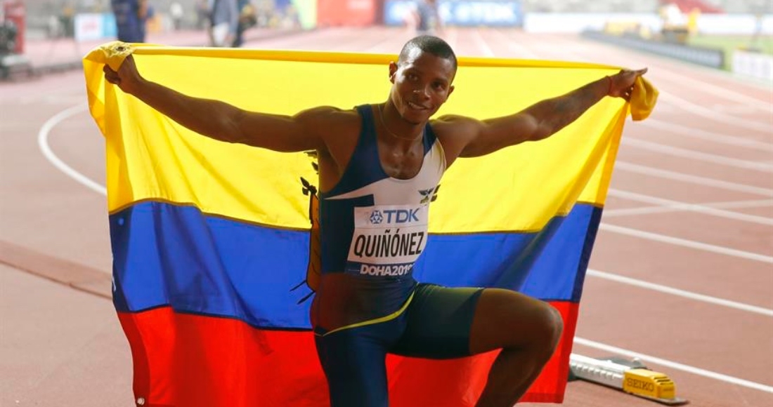 Alex Quiñónez es considerado el mejor velocista de la historia de Ecuador