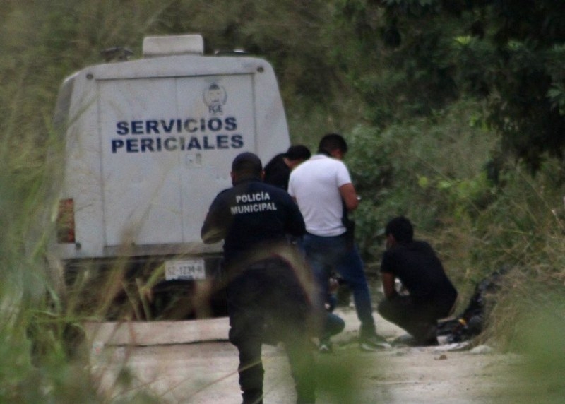 En la misma brecha de la comunidad de Lázaro Cárdenas en Bacalar se han encontrado cuatro cadáveres abandonados