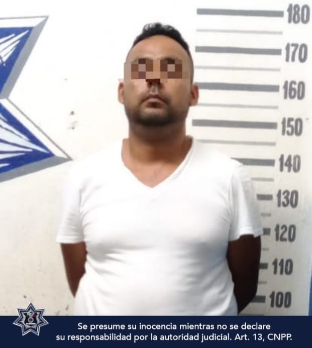 Autoridades detienen a hombre por delito de robo con violencia en Playa del Carmen