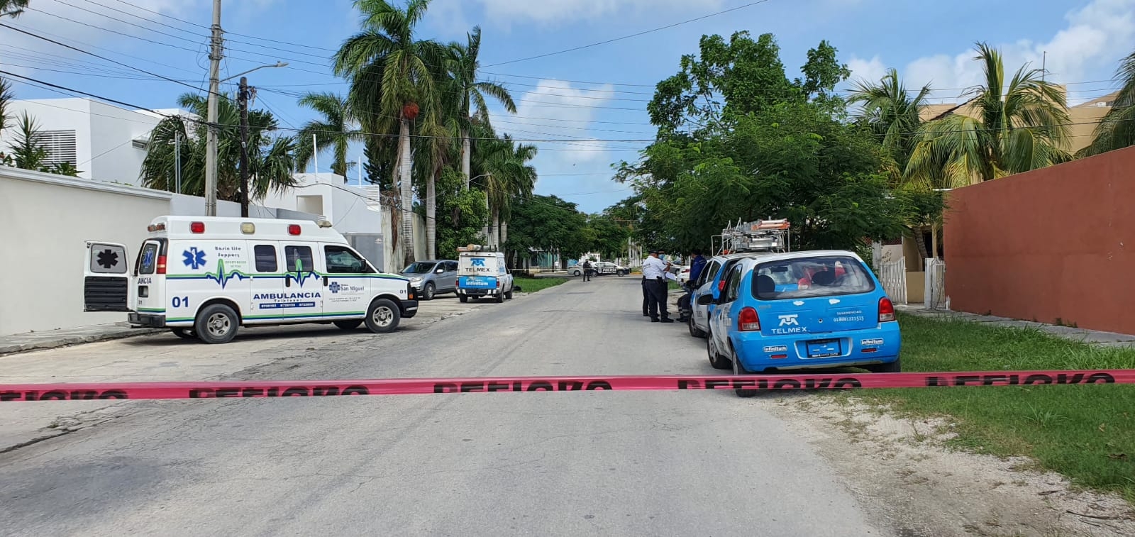Empleado de Telmex muere tras recibir una descarga eléctrica en Cozumel