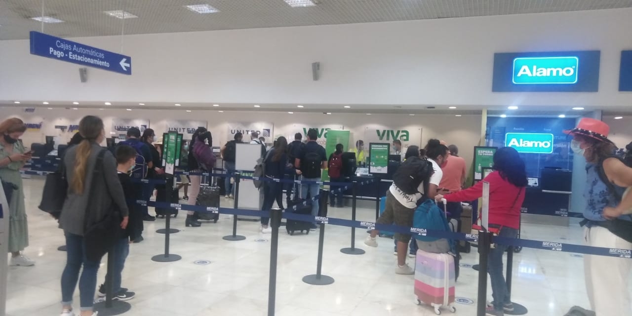 Viva Aerobus retrasa vuelo de CDMX al aeropuerto de Mérida