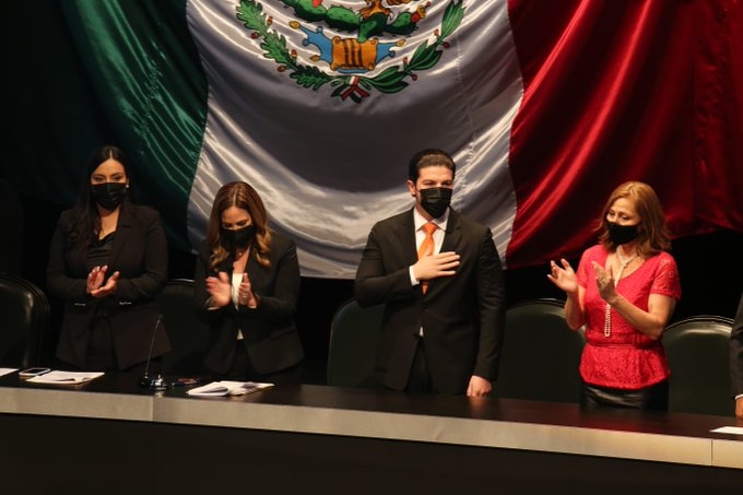 Samuel García toma protesta como gobernador de Nuevo León