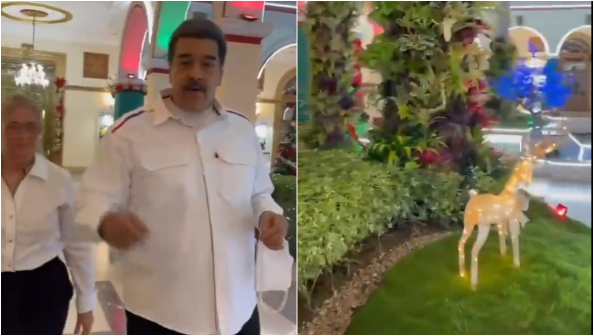 Nicolás Maduro adelanta la Navidad en Venezuela por segundo año consecutivo