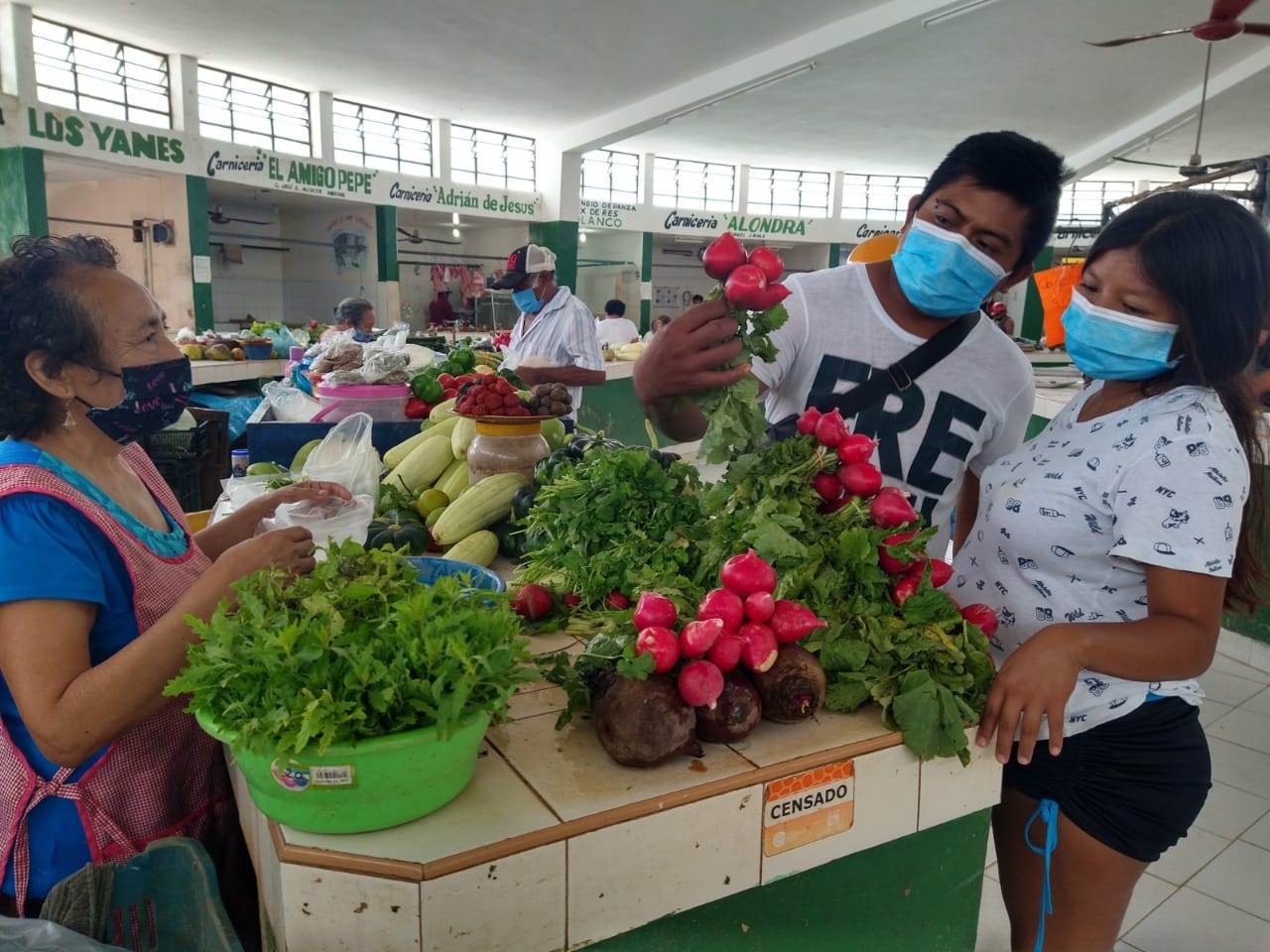 Escasean hortalizas en el mercado municipal de Tizimín