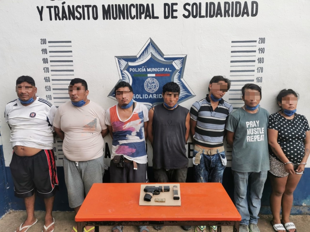 Detienen a siete personas por extorsión en la colonia In House de Playa del Carmen
