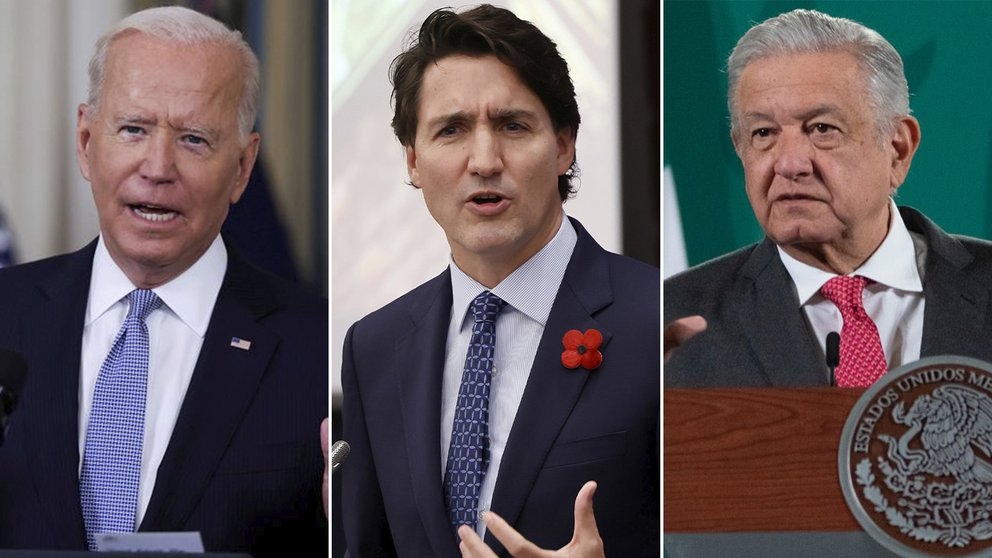 Cumbre de los Tres Amigos: Estos son los temas que tratarán AMLO, Biden y Trudeau