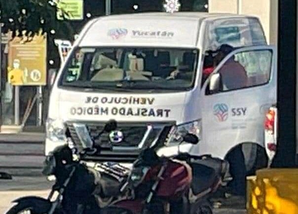 Denuncian mal uso de la ambulancia de traslado en Valladolid, Yucatán