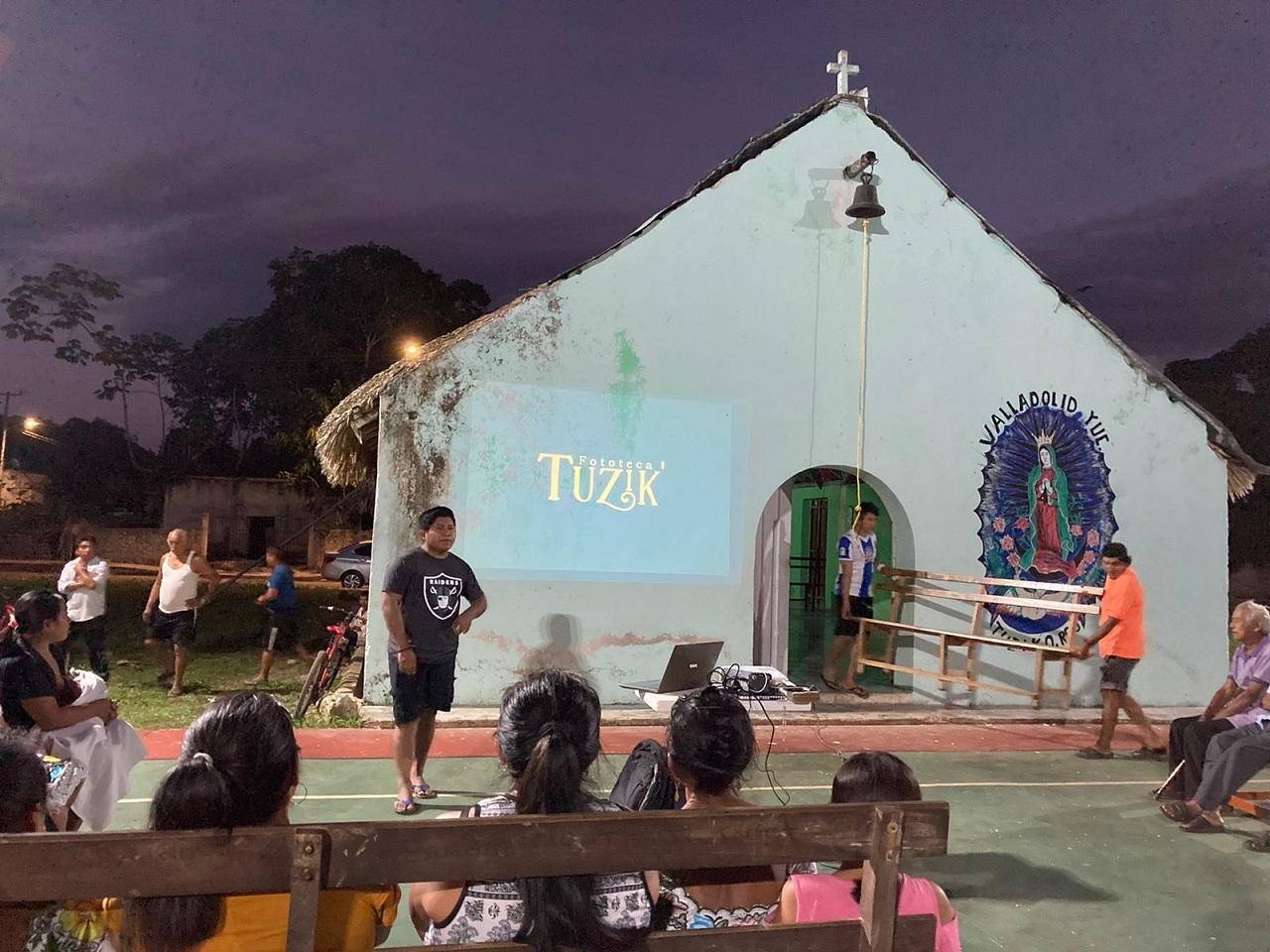 Jóvenes construirán fototeca en la comunidad indígena de Tuzik, Quintana Roo