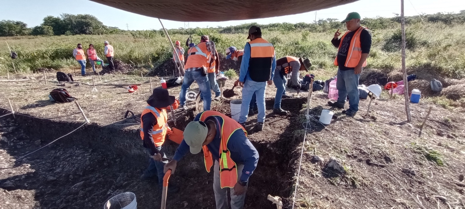 Se han rescatado 13 mil 911 piezas arqueológicas en el tramo I Palenque-Escárcega, que comprende a Candelaria