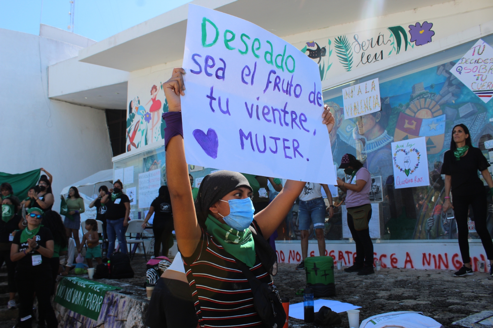 El Congreso de Quintana Roo no ha dado respuesta a las iniciativas presentadas por diversos colectivos feministas