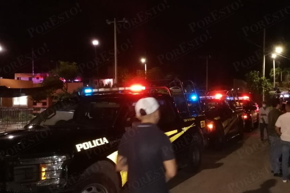 Los elementos de Seguridad Pública de Yucatán y la Guardia Nacional fueron los encargados del traslado de las urnas en Uayma