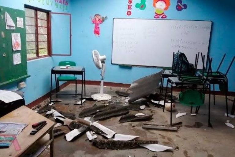 Escuelas fueron nuevamente objeto de robos, dejando pérdidas cercanas a los 300 mil pesos